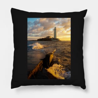 St Marys Lighthouse Pillow