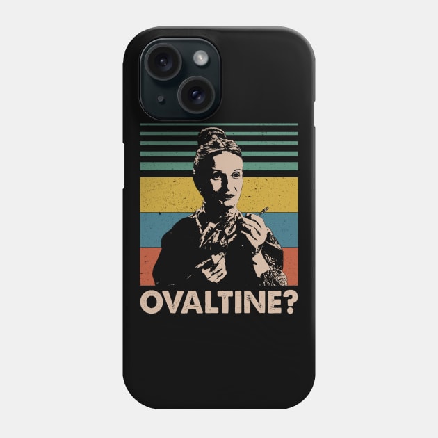 Ovaltine Retro Vintage Phone Case by Tentacle Castle