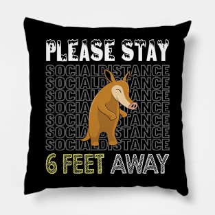 6 Feet Aardvark 07 Pillow