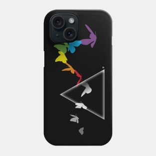 rainbow butterfly Phone Case