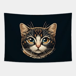 Cute Funny Cat Kids Lover - Happy Kitten Kitty Tapestry