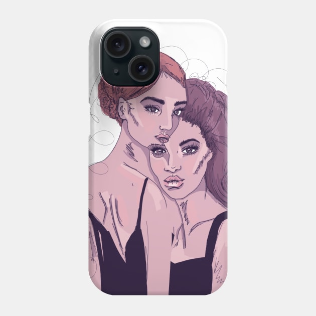 Ariel Phone Case by aubdesigns