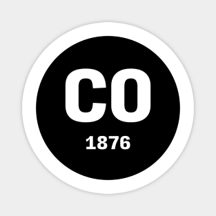 Colorado | CO 1876 Magnet