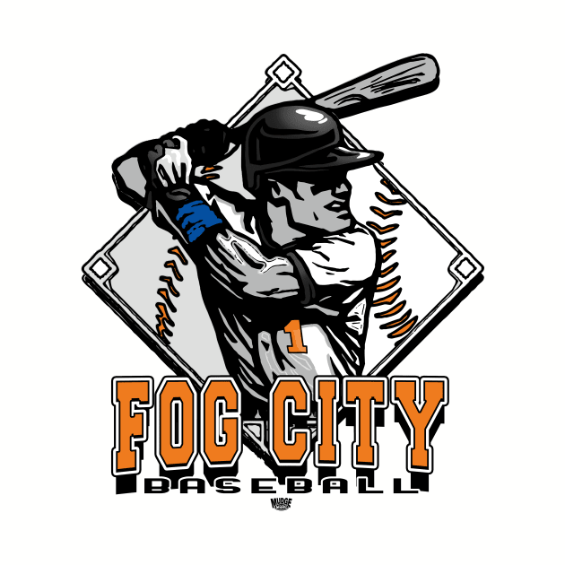 Fog City Baseball Forever Diamond by MudgeSportswear