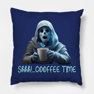 Shh.. Coffee Time Pillow