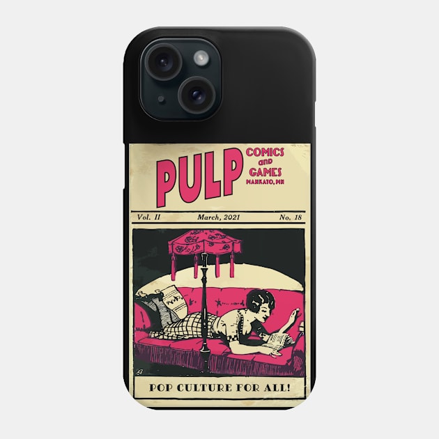 Pulp Reader Phone Case by PULP Comics and Games