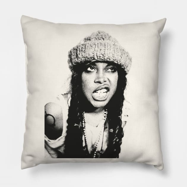 PENCILART - Erykah Badu EOO Pillow by sadistenan