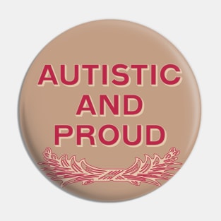 Autistic Pride Pin