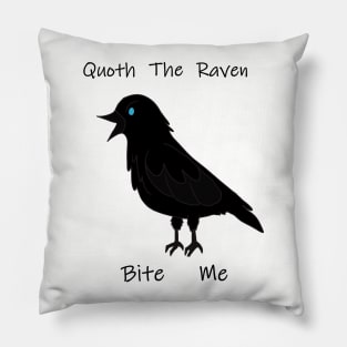 Quoth The Raven Pillow