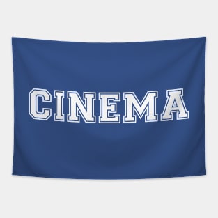 CINEMA (White) Tapestry