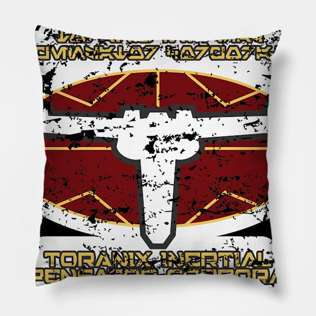 Toranix Inertial Compensator Corporation Pillow by MBK