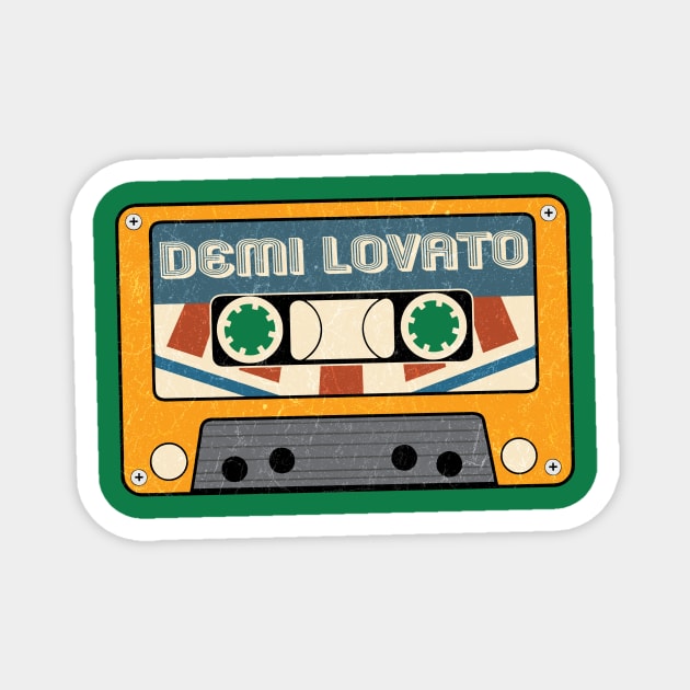 vintage Demi Lovato Magnet by bardo_bardon