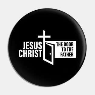 Jesus, The Door Pin