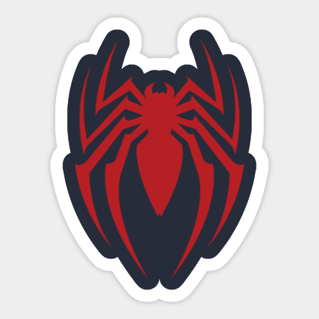 red spider - Spiderman Into The Spiderverse - Sticker
