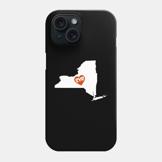 My Heart Belongs to Syracuse Gift Phone Case by BadDesignCo