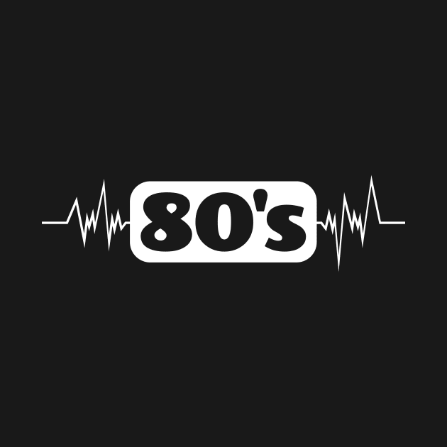 80s heartbeat by GVTShirt