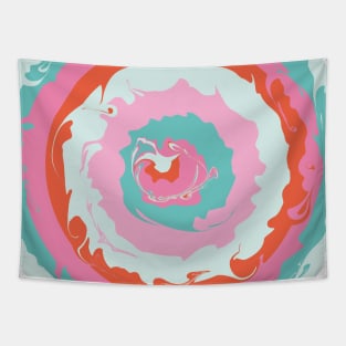 Abstract Circle Tapestry