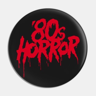 '80s Horror Pin