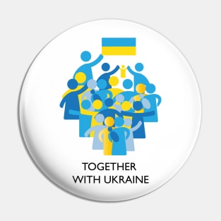 Together with Ukraine Pin