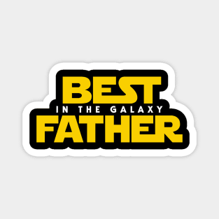 Best Father in the Galaxy Magnet