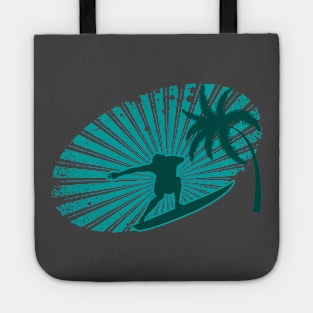 tropical island Tote