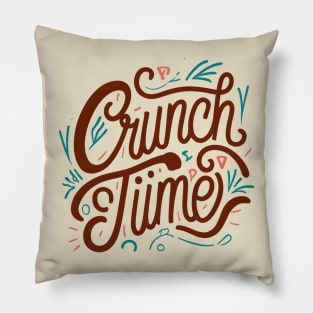 Crunch Time Pillow