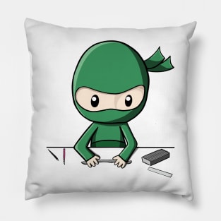 Sculpting Ninja Pillow