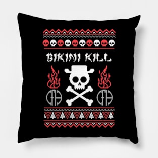 bikini kill happy x Pillow