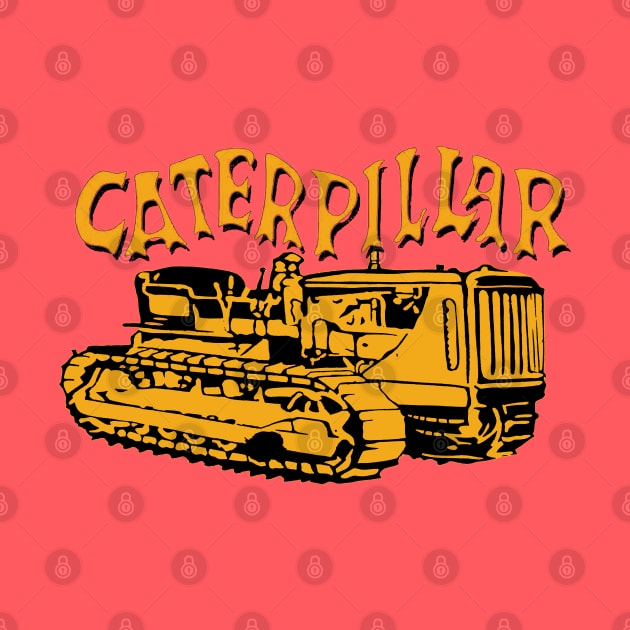 Caterpillar Bulldozer by Midcenturydave