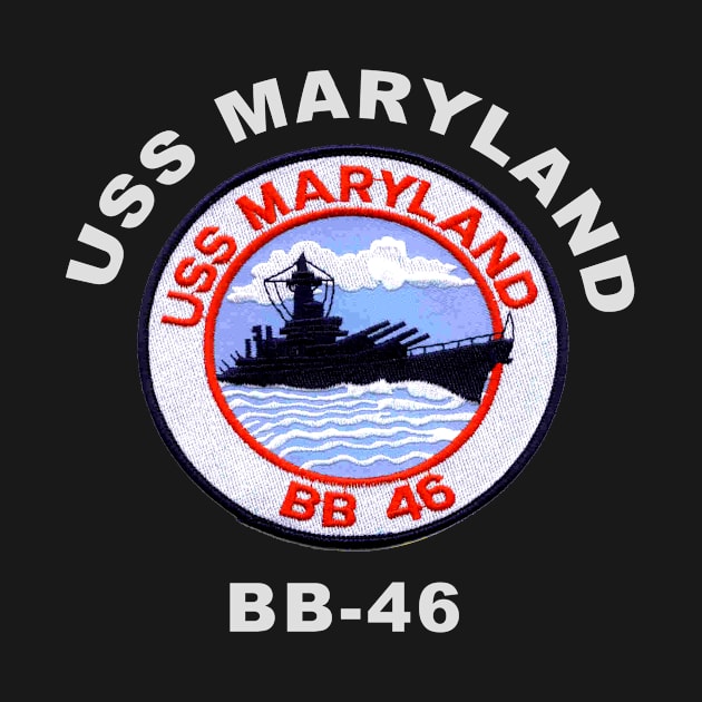 USS Maryland BB-46 Patch by Spacestuffplus