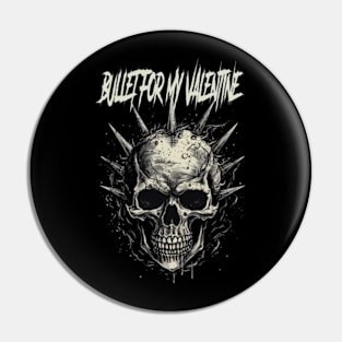 BULLET FOR MY VALENTINE MERCH VTG Pin