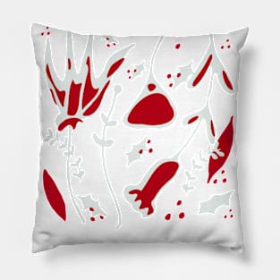 winter floral Pillow