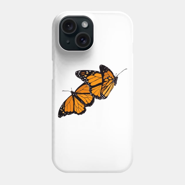 Butterflies in Your Stomach Phone Case by HiPopProject