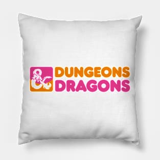 Dungeons & Donuts Pillow