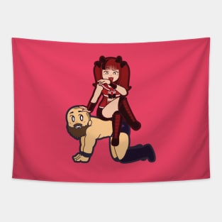 The Queen of Simps Tapestry