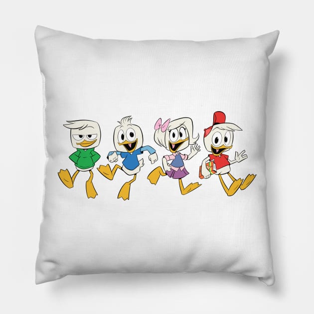 Ducks! Pillow by jzanderk