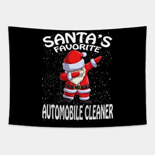 Santas Favorite Automobile Cleaner Christmas Tapestry