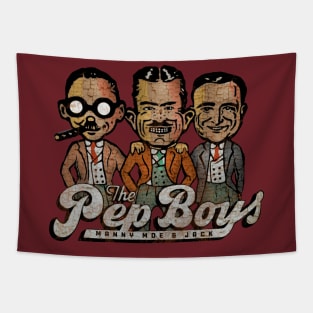 PEP BOYS old and glorious Vintage Tapestry