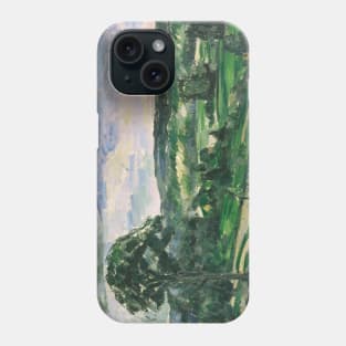 The Tree by the Bend by Paul Cezanne Phone Case