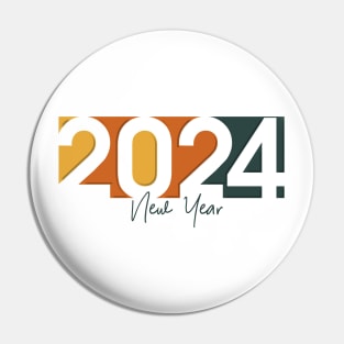 2024 new year Pin