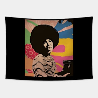 Vintage Poster - Roberta Flack Style Tapestry