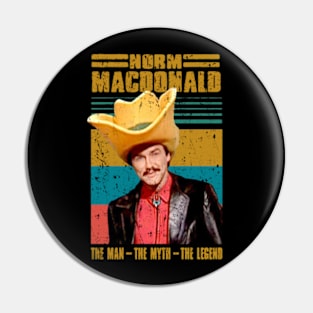 vintage norm macdonald Pin