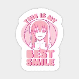 BOCCHI THE ROCK!: THIS IS MY BEST SMILE (GRUNGE STYLE) Magnet