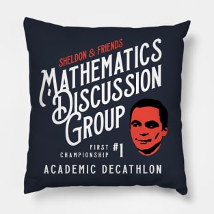 Math club and friends Pillow