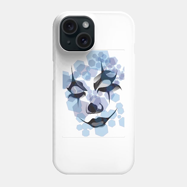 Venice Carnival. Sad Harlequin Phone Case by CatCoconut-Art