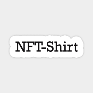 NFT-Shirt, Black Magnet