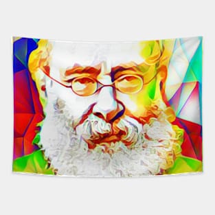 Anthony Trollope Portrait | Anthony Trollope Colourful Artwork 11 Tapestry