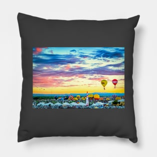 Albuquerque Hot Air Balloon Fiesta Pillow