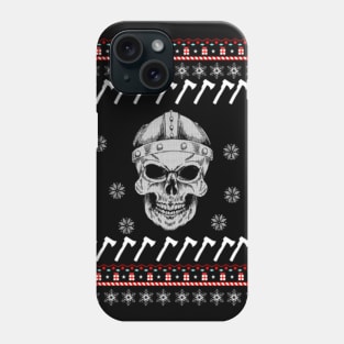 Viking Ugly Christmas Sweater Gift Phone Case