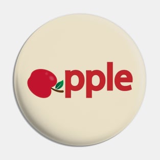 Apple creative design Pin